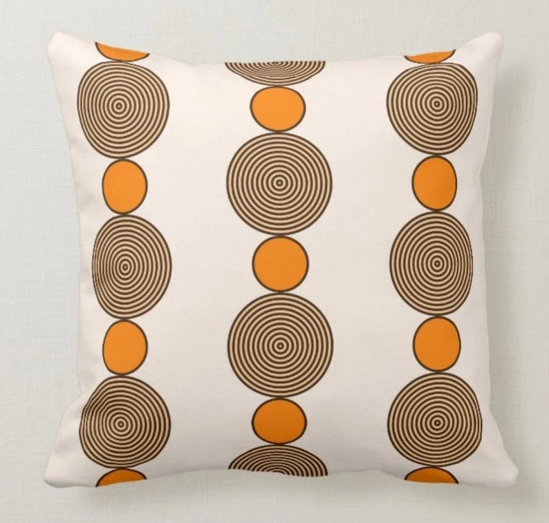 Worn Look Ethnic Geometric Traditional Cushion Cover