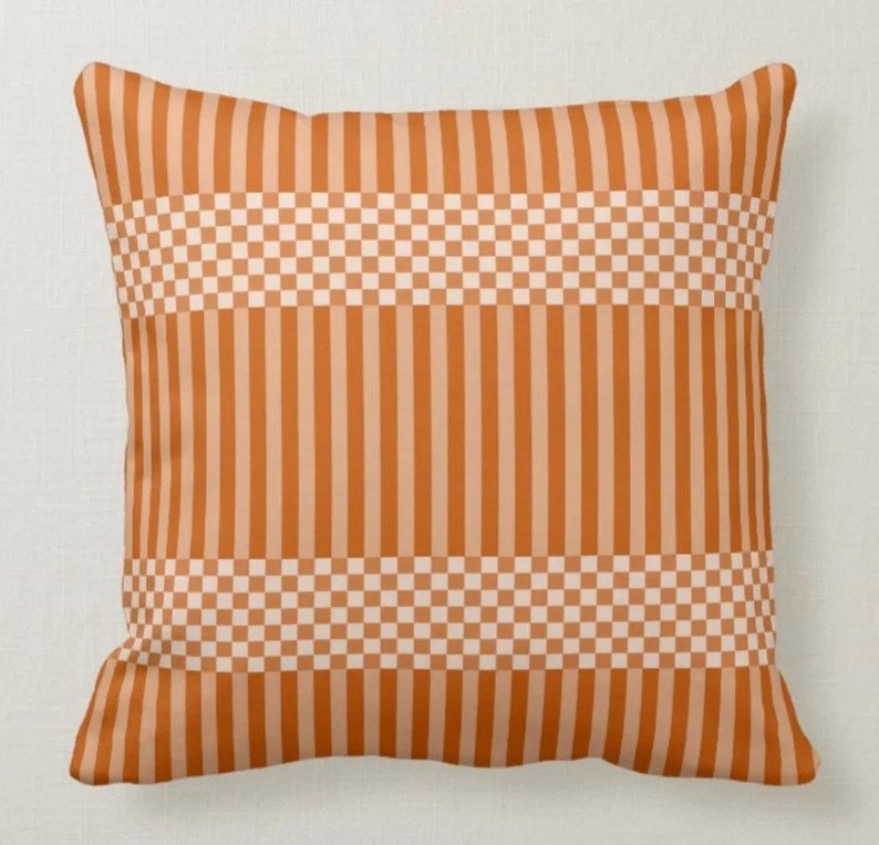 Worn Look Ethnic Geometric Traditional Cushion Cover