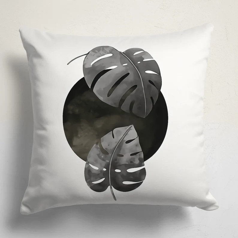 Abstract Geometric Minimalist Cushion Cover
