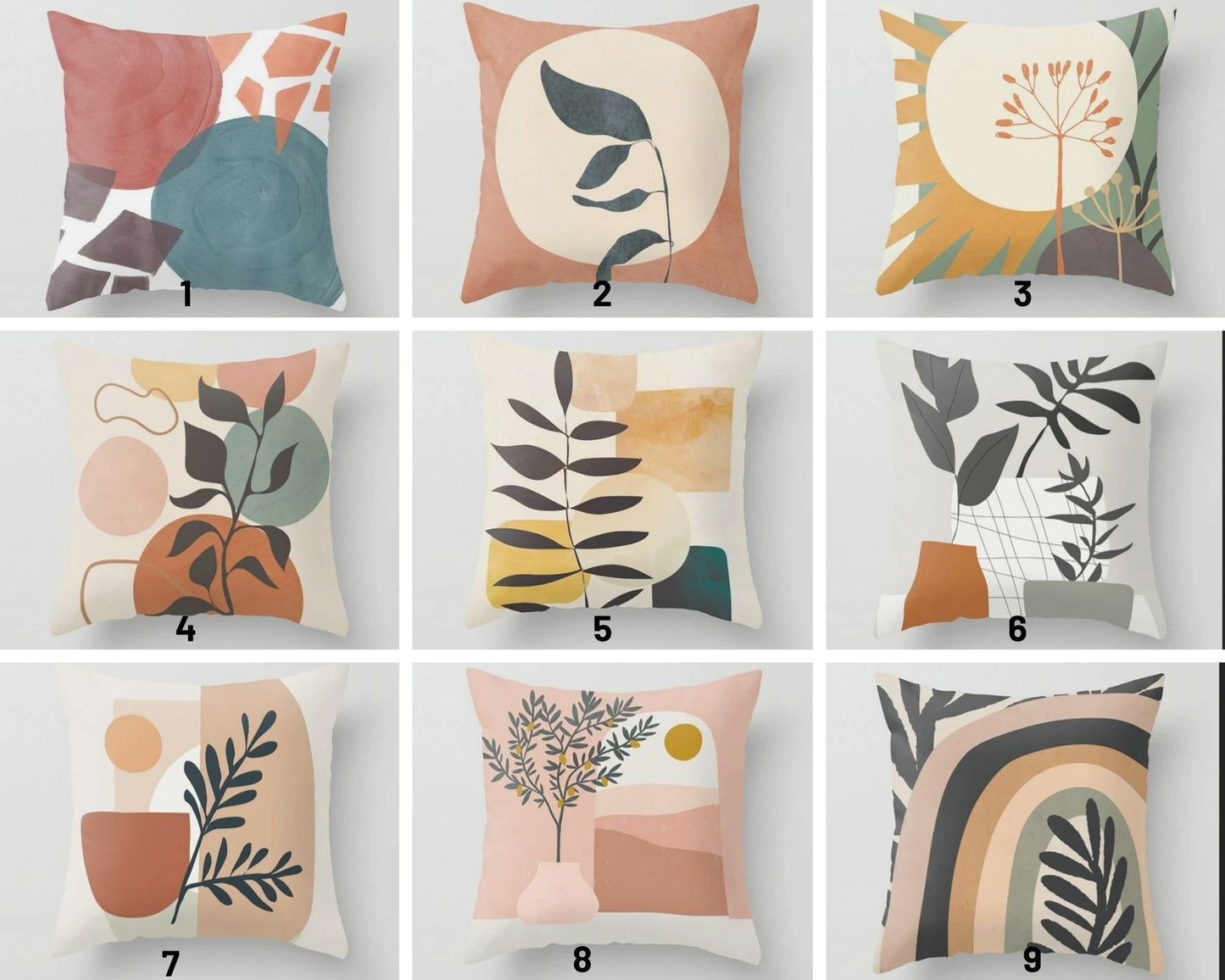 Minimalist Modern Decorative Cushion Cover