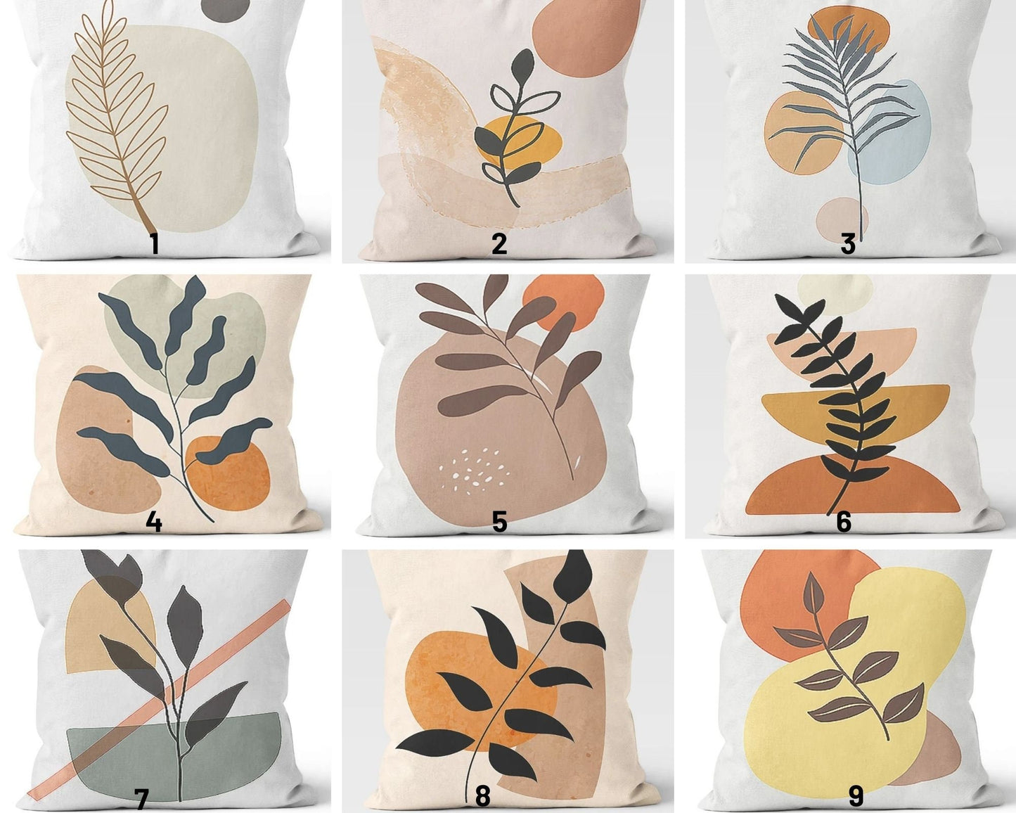 Modern Abstract Decorative Cushion Cover