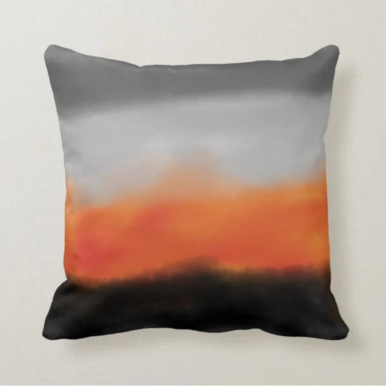 Colorful Abstract Boho Mid Century Modern Cushion Cover