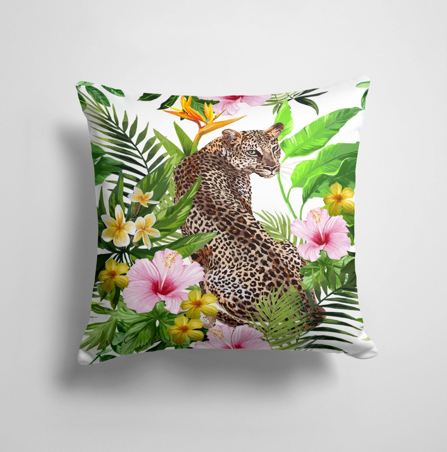 Cheetah Leopard Jungle Printed Animal Cushion Cover