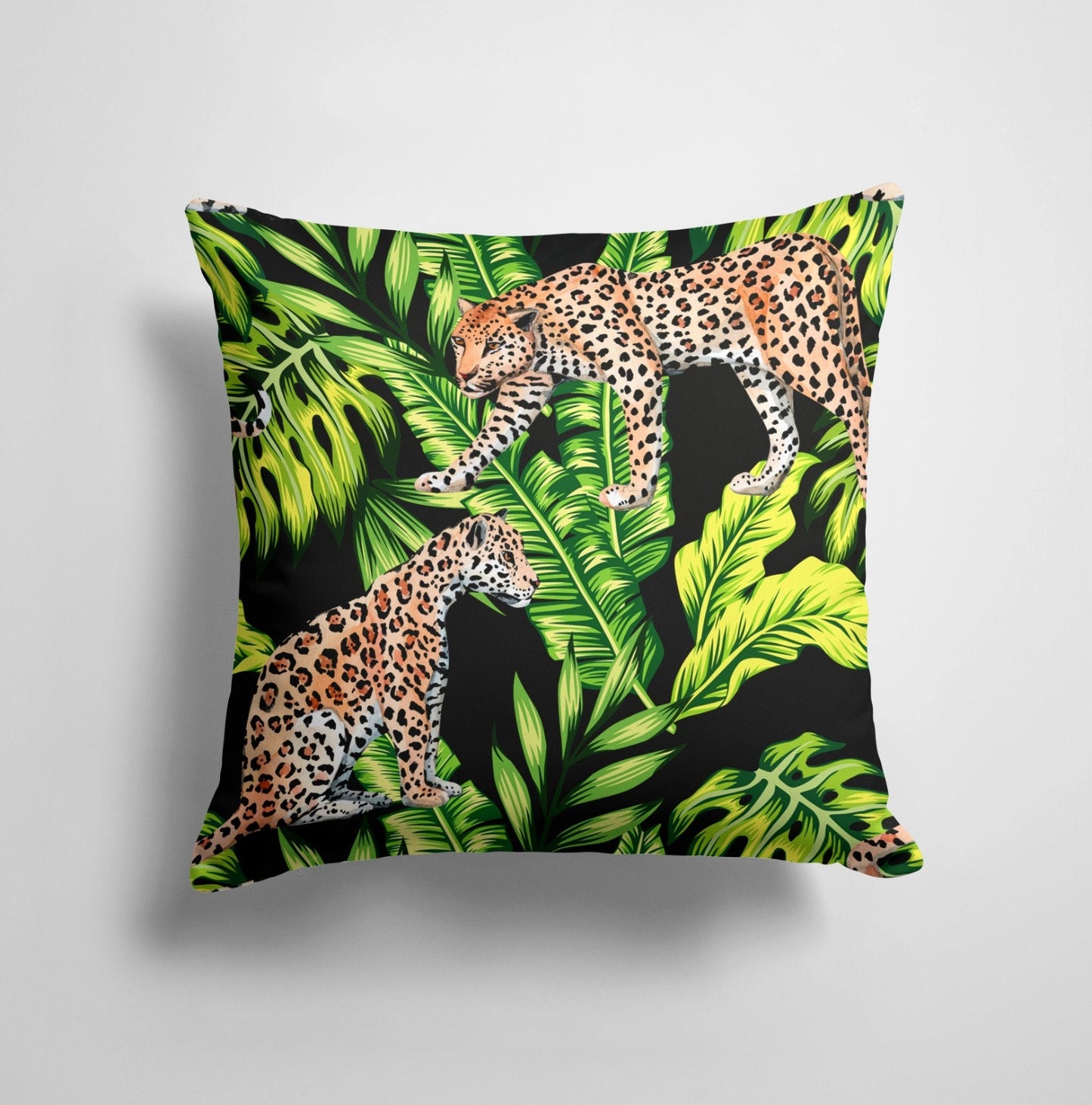 Cheetah Leopard Jungle Printed Animal Cushion Cover