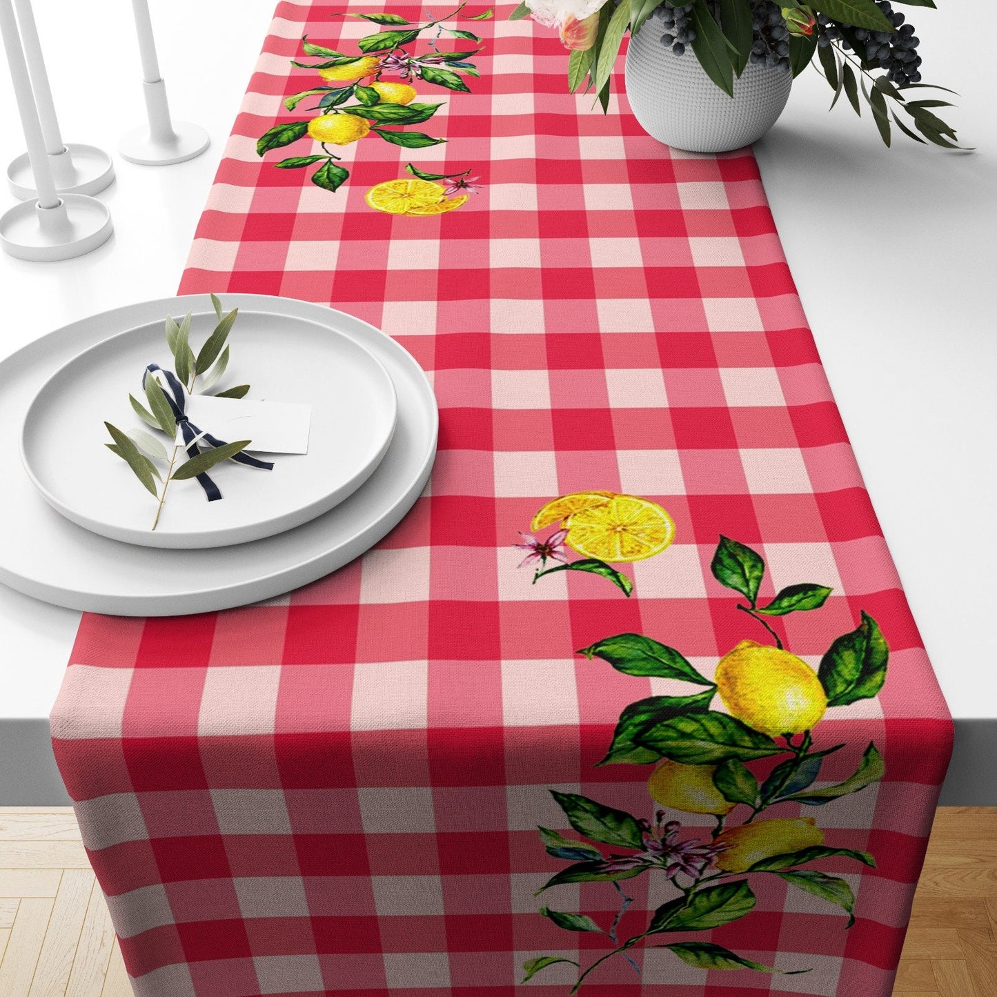 Lemon & Citrus Dining Table Runner