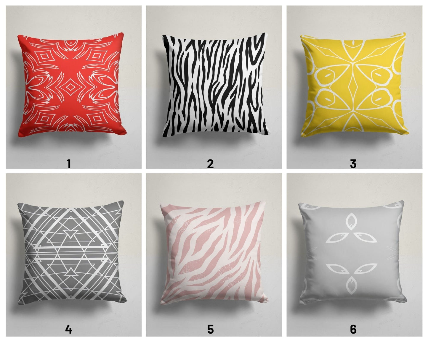 Modern Geometric Decorative Cushion Cover