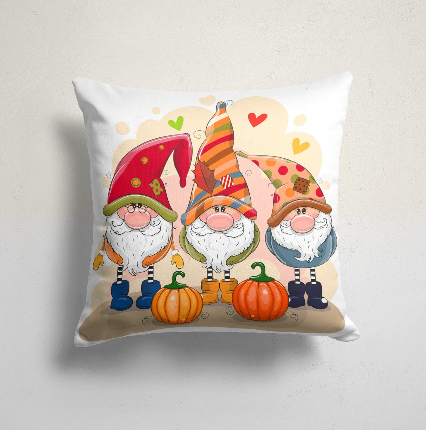 Autumn Fall Halloween Pumpkin Cushion Cover