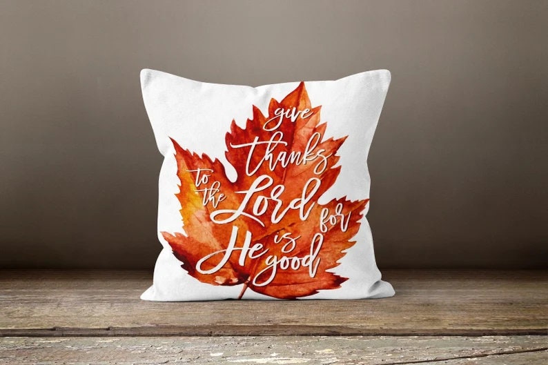 Autumn Dry Leaves & Pumpkin Cushion Covers
