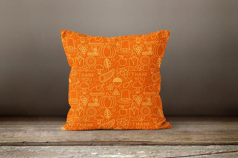 Squirrel and Terracotta Plaid Autumn Inspired Cushion Cover