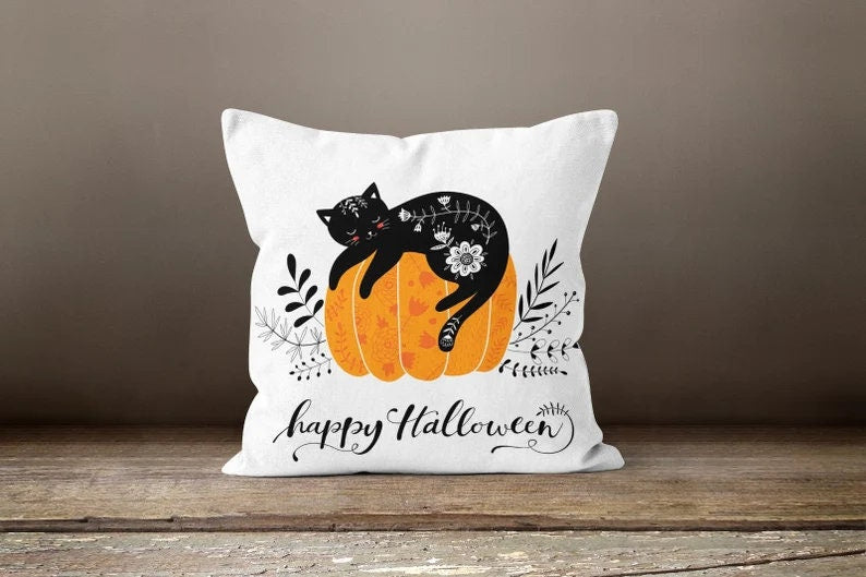 Halloween Decorative Pumpkin Throw Cushion Covers