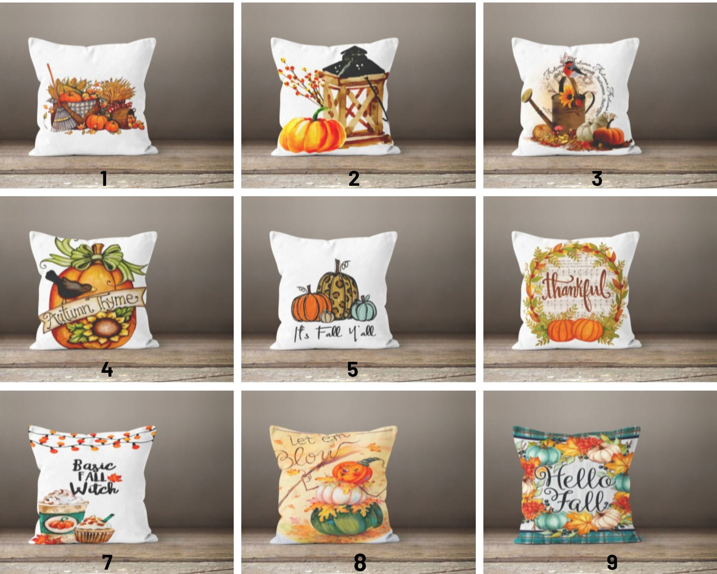 Pumpkin Halloween Decor Cushion Cover