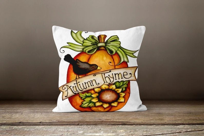 Pumpkin Halloween Decor Cushion Cover