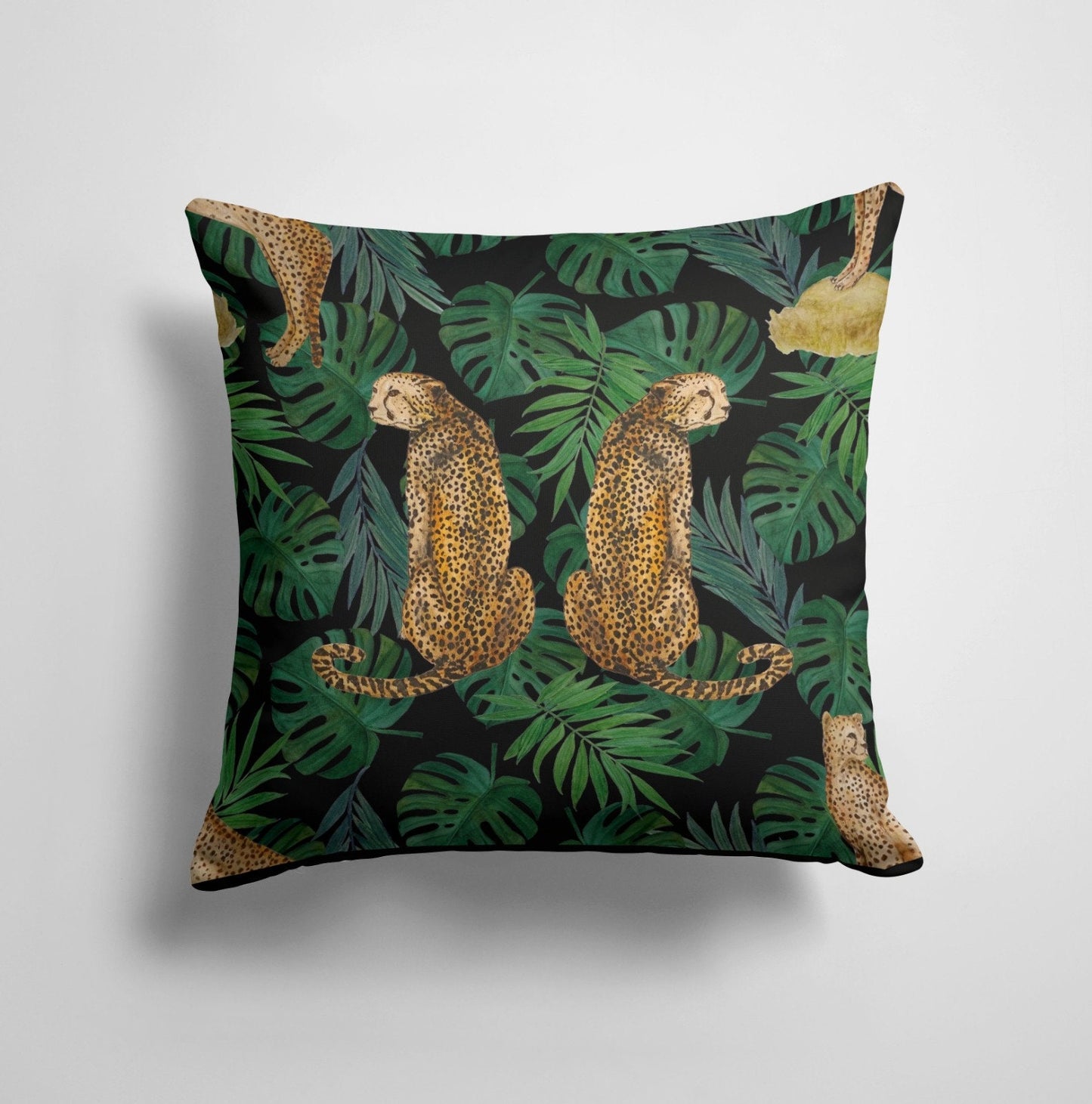 Cheetah Leopard Jungle Printed Animal Cushion Cover