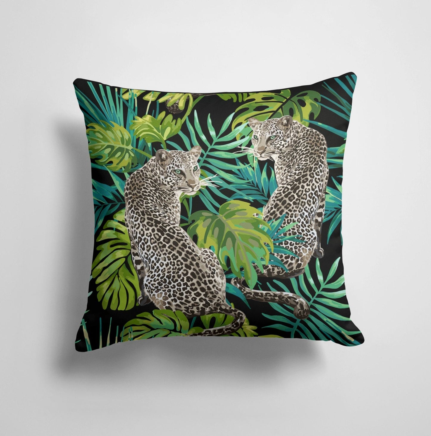 Cheetah Leopard Jungle Printed Animal Cushion Cover