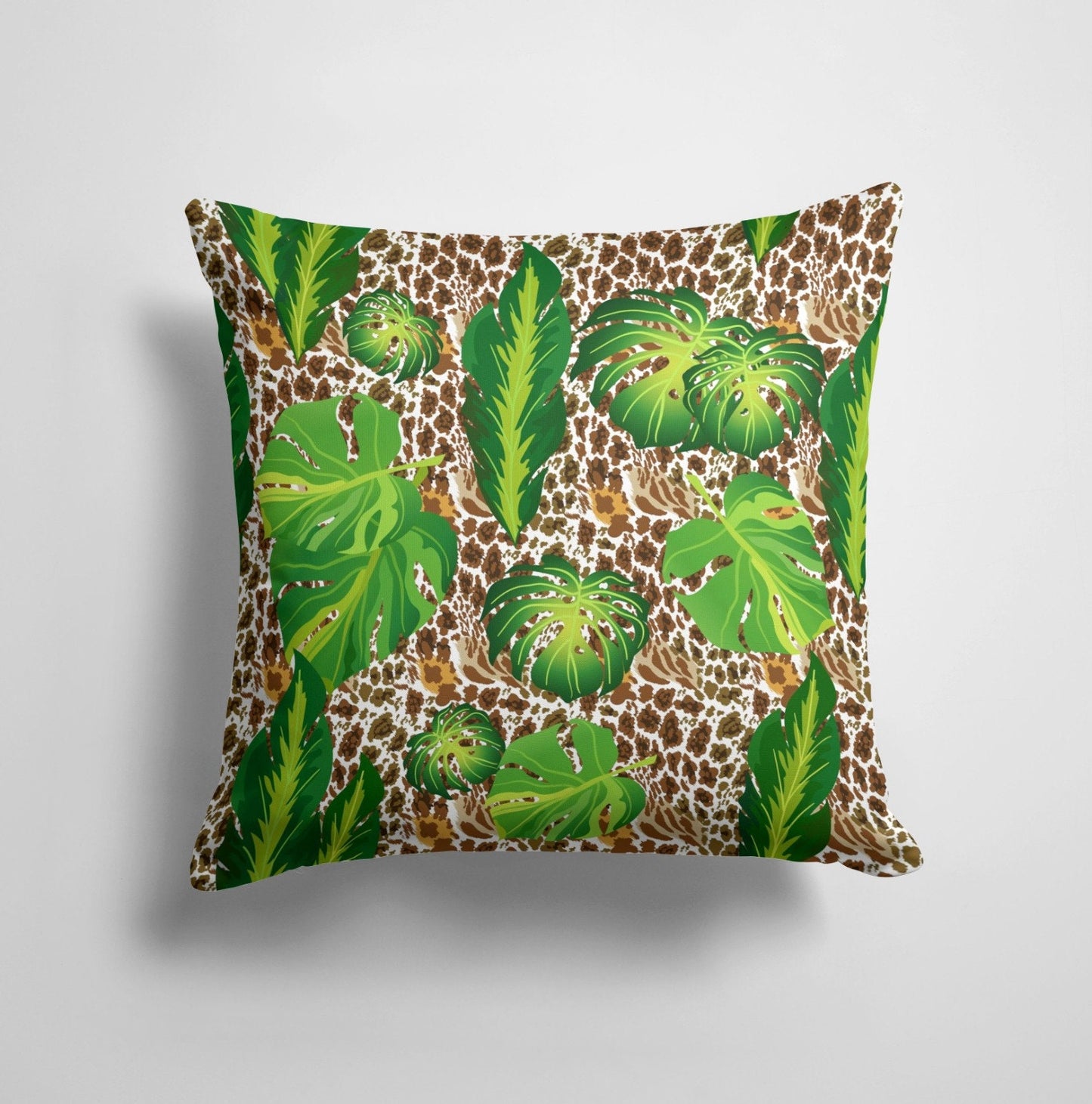 Cheetah Leopard Jungle Printed Animal Cushion Cover