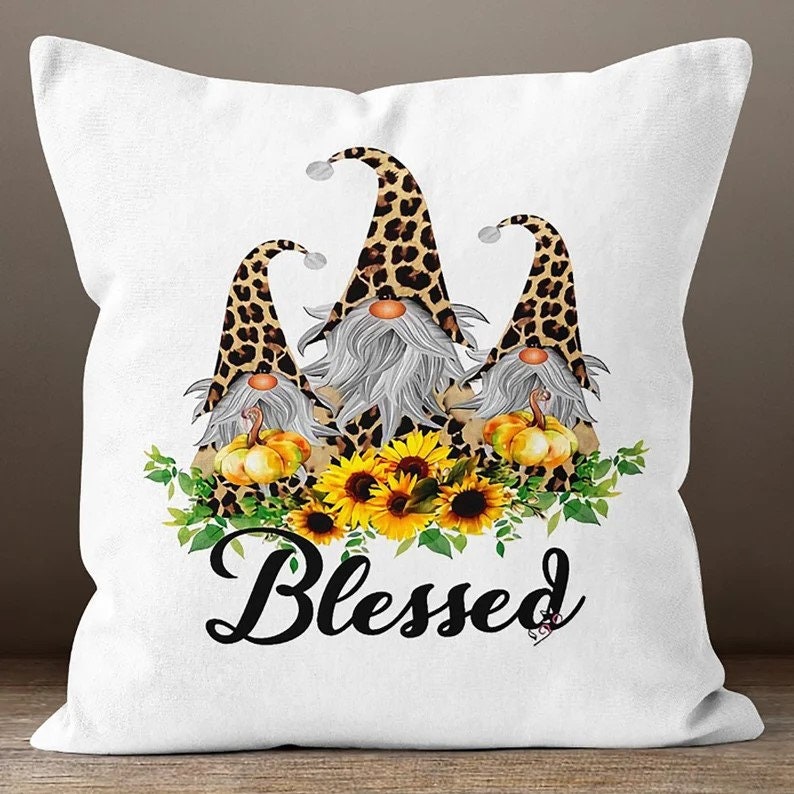 Autumn Decor Cushion Cover Halloween Home Decoration