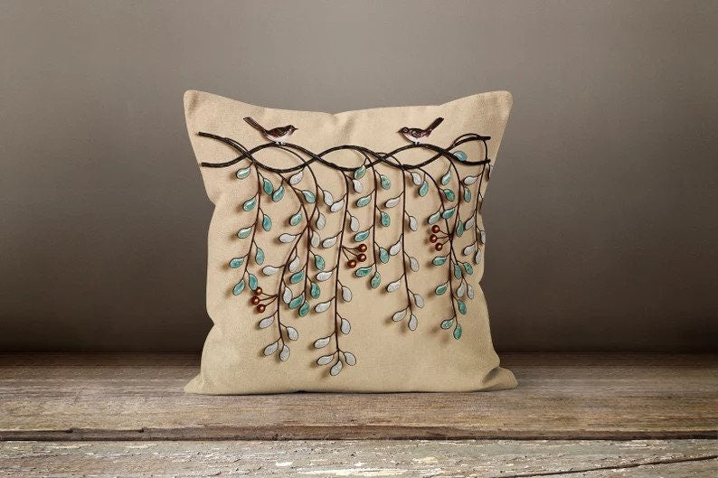 Butterfly Decorative Cushion and Throw Cushion Cover