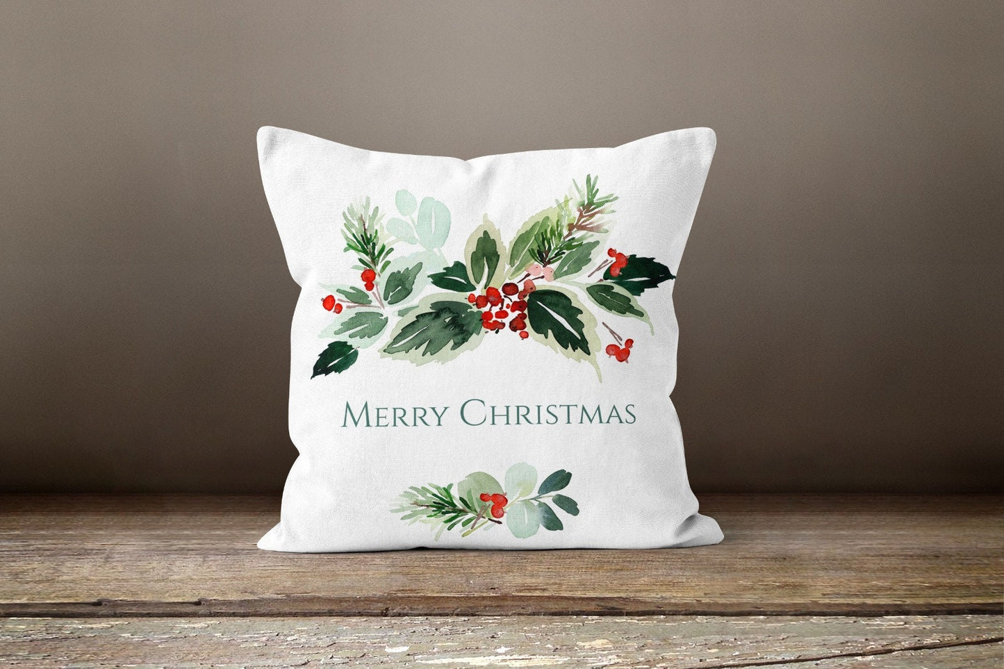 Christmas Themed Snowflake Cushion Cover