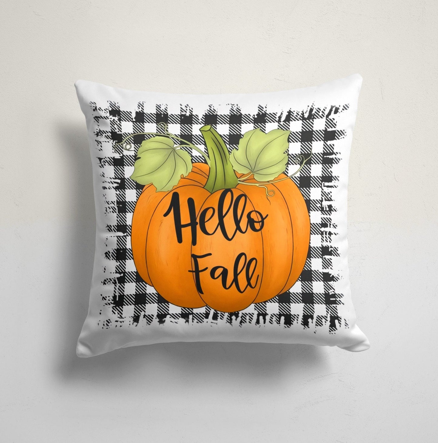 Autumn Fall Halloween Pumpkin Cushion Cover
