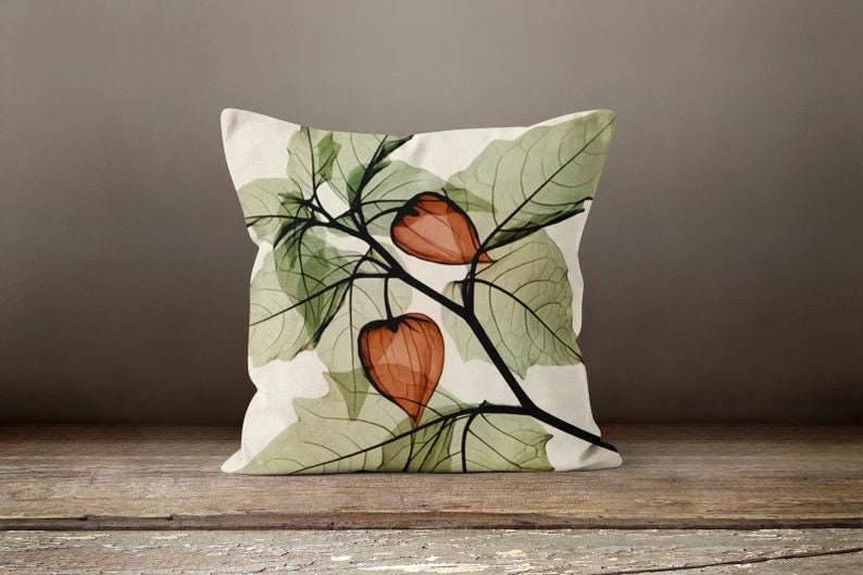 Squirrel and Terracotta Plaid Autumn Inspired Cushion Cover
