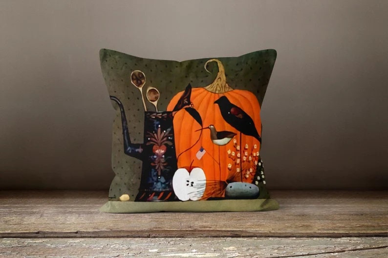 Halloween Decorative Pumpkin Throw Cushion Covers