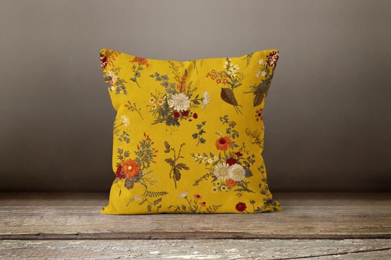 Autumn Pumpkin Pillow Cover Farmhouse Style Cushion Case