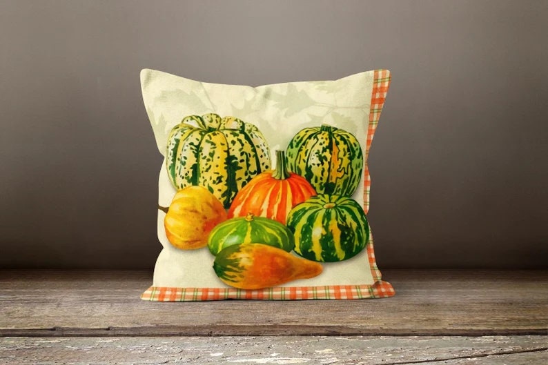 Fall Trend Autumn Halloween Carved Pumpkin Cushion Cover