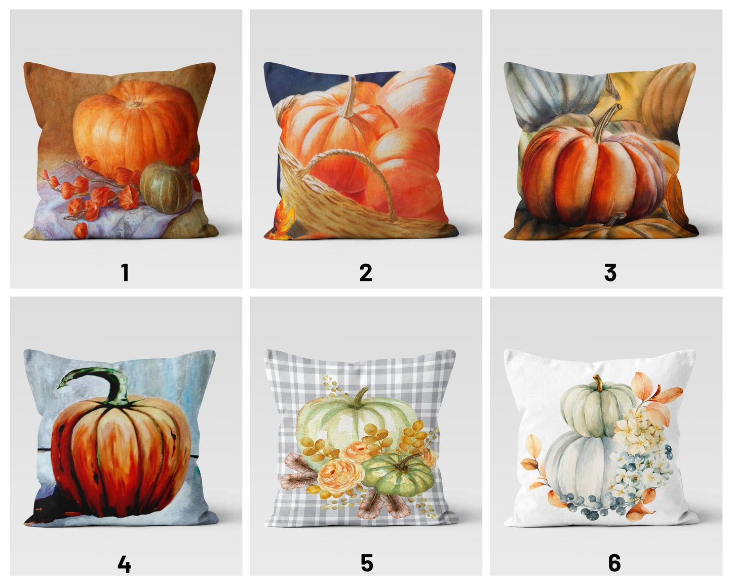 Halloween Decoration Autumn Harvest Pumpkin Cushion Cover