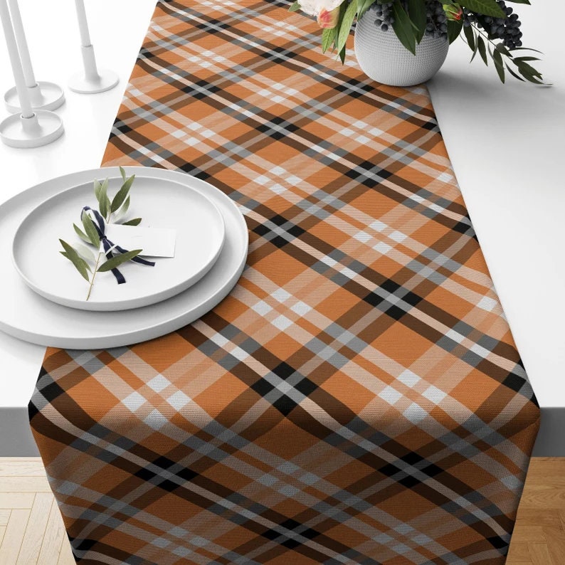 Autumn Fall Themed Kitchen Table Runner
