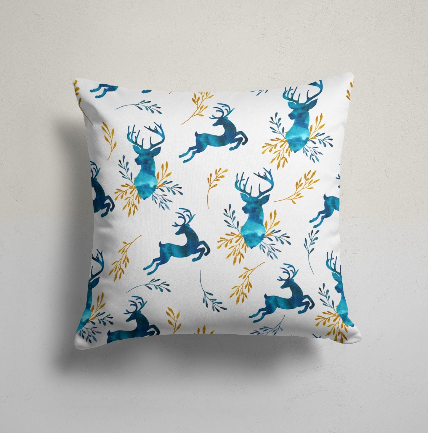Merry Christmas Lights Cushion Cover, Christmas Cheer for Your Home