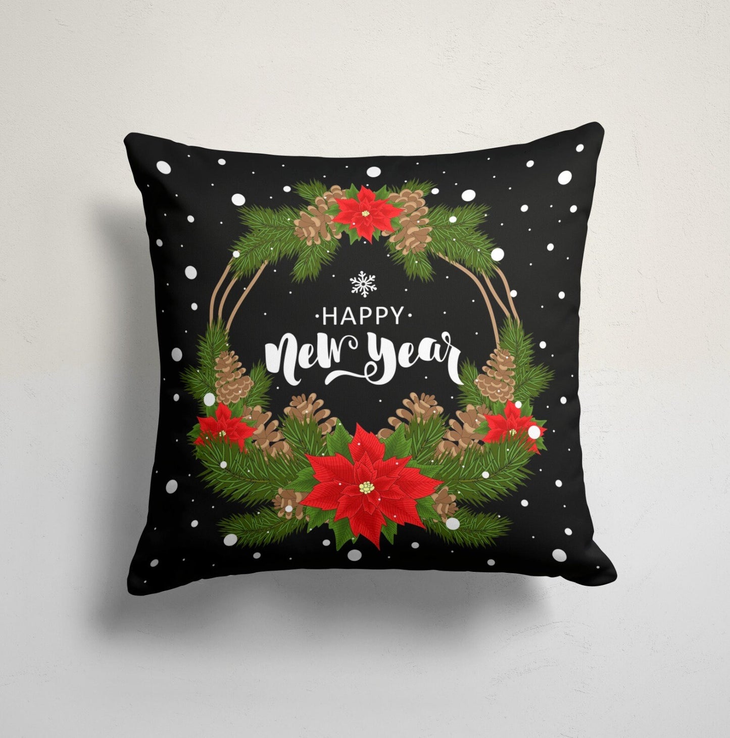 Christmas Winter Xmas Cushion Cover