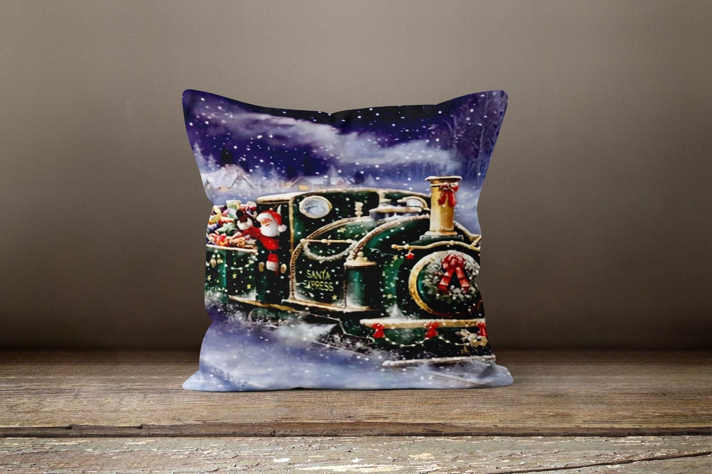 Winter Xmas Festive Season Christmas Cushion Cover