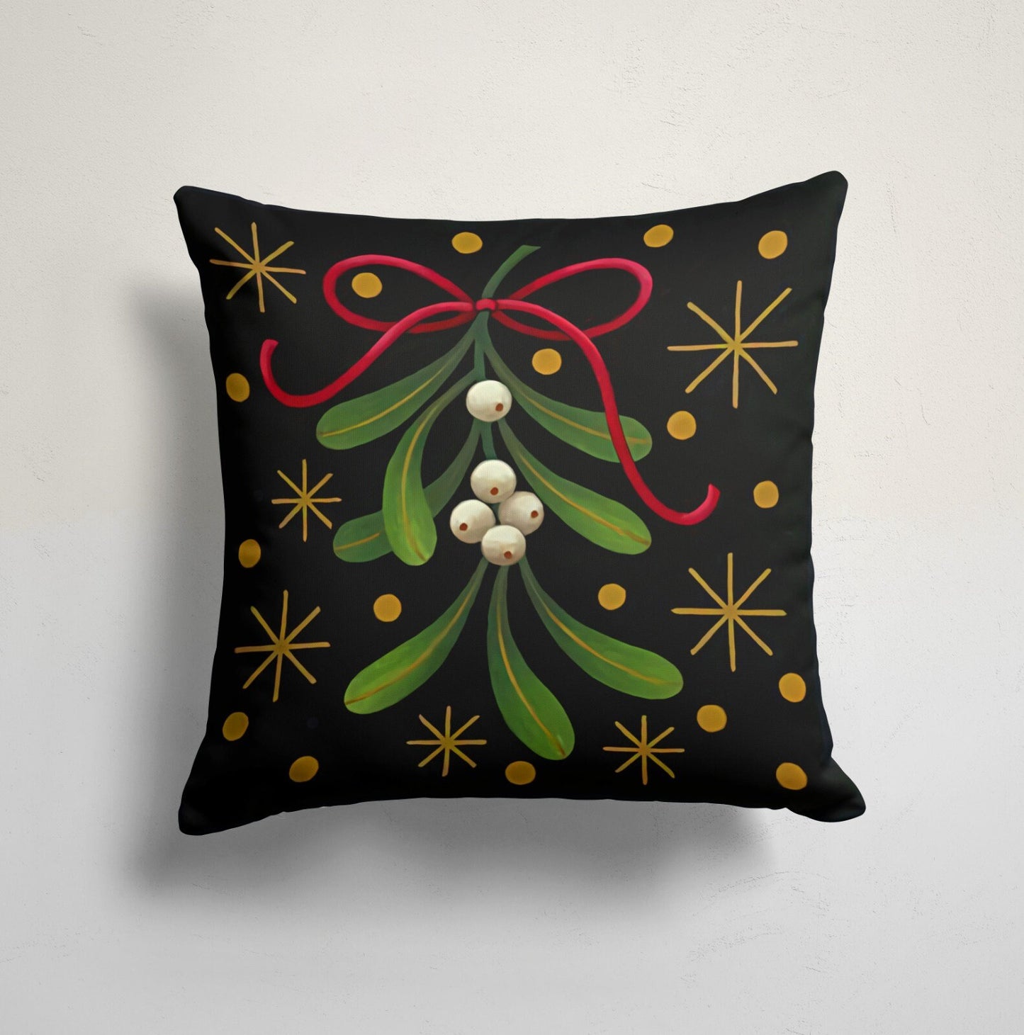 Snowman Christmas Festive Holiday Cushion Cover