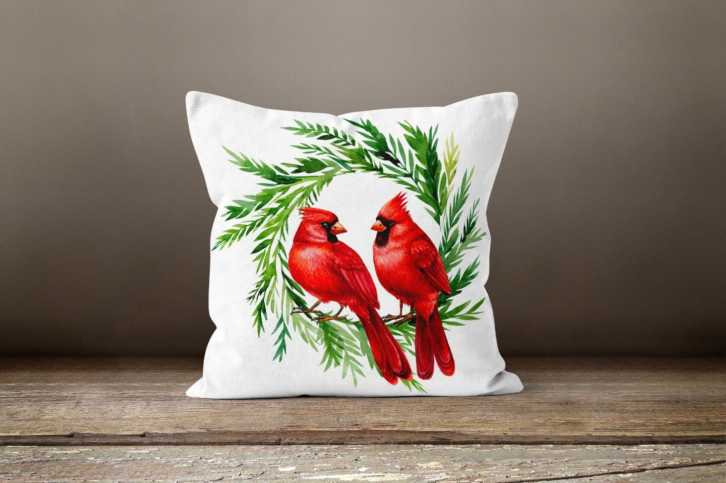 Christmas Snowflake Lantern Festive Holiday Cushion Cover