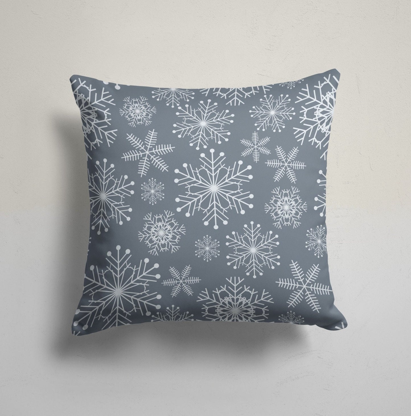 Christmas Snowflake Winter Trend Designs Throw Cushion Cover