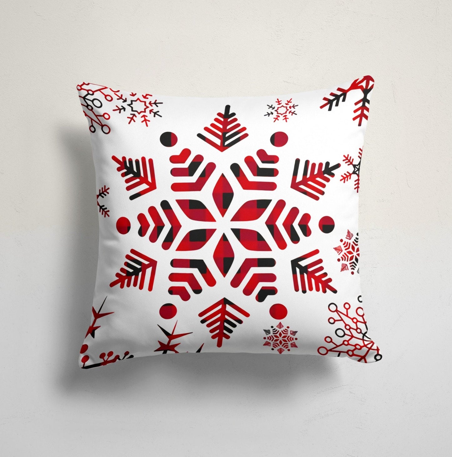 Merry Christmas Lights Cushion Cover, Christmas Cheer for Your Home