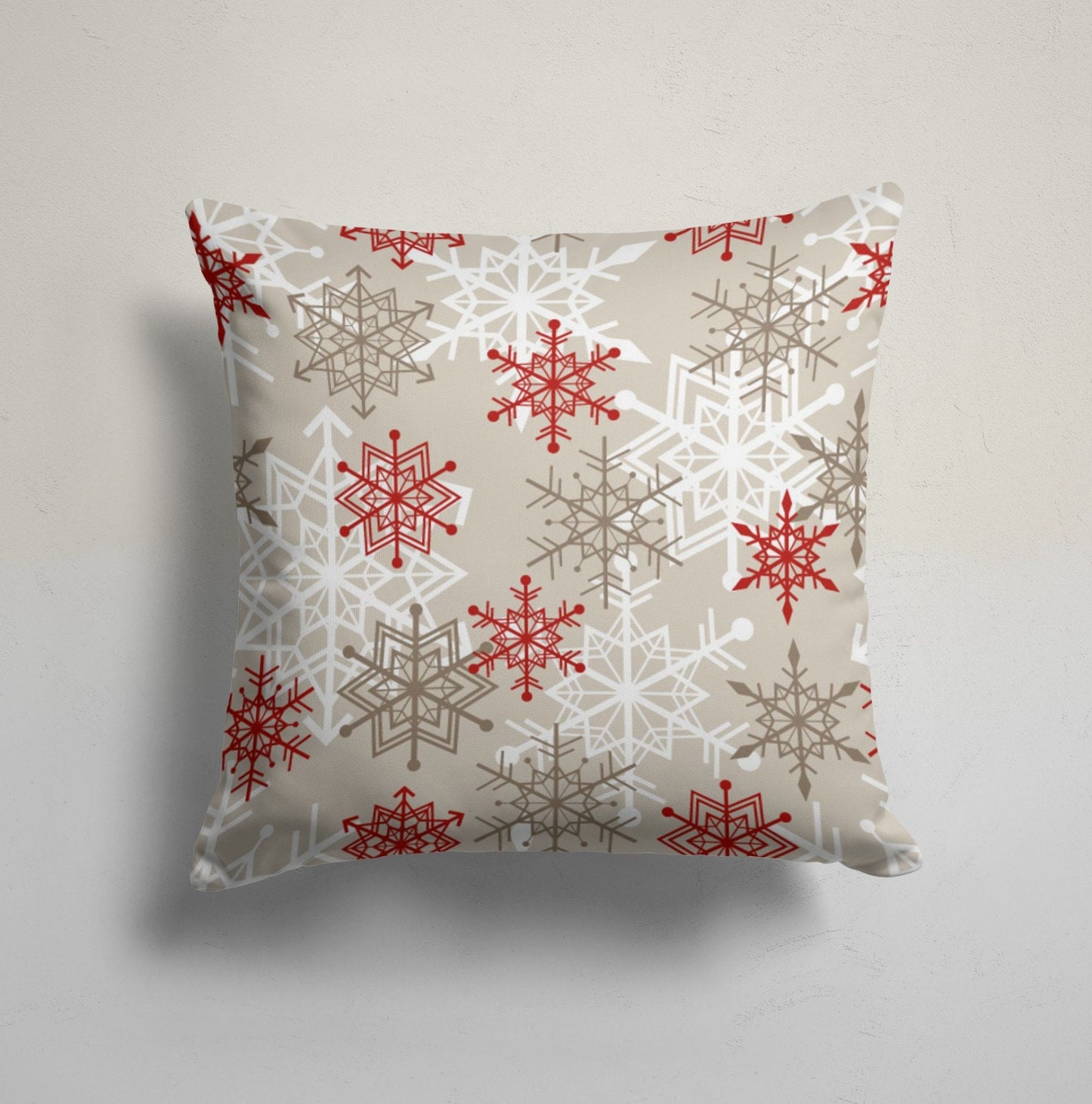 Gnome and Snowman Printed Christmas Cushion Covers