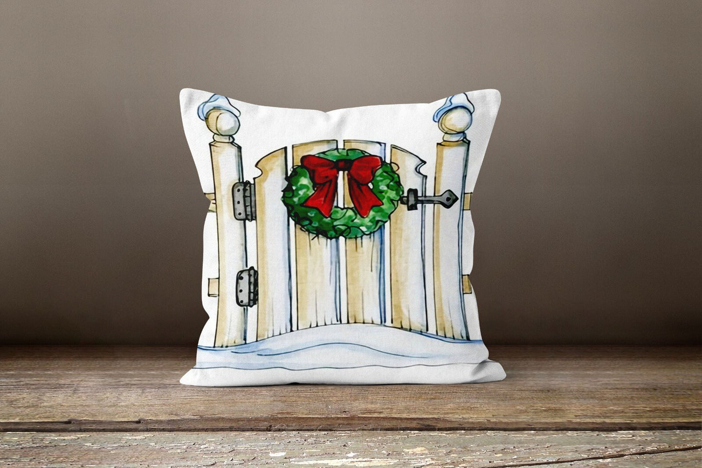 Christmas Ginger Bread Festive Gnome Cushion Cover