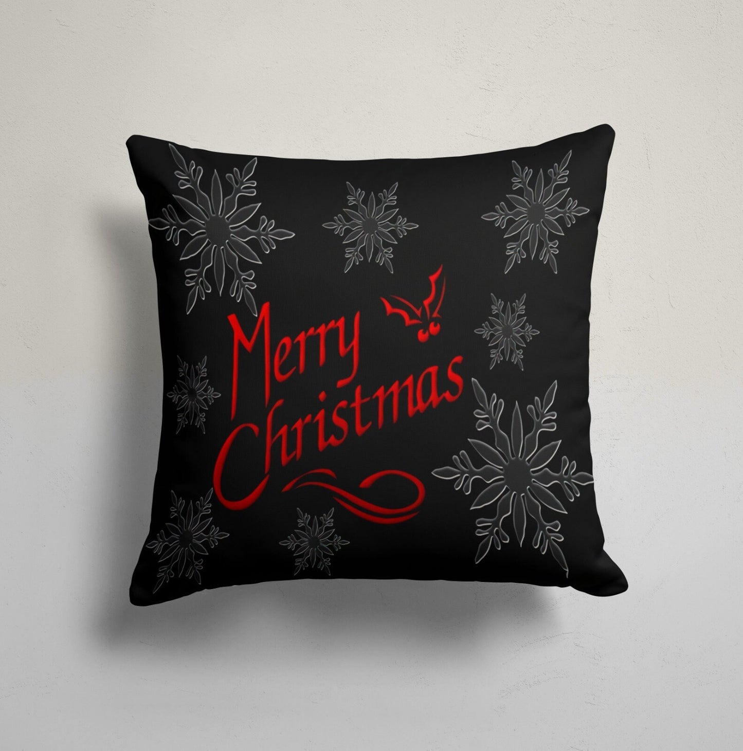 Snowman Christmas Festive Holiday Cushion Cover