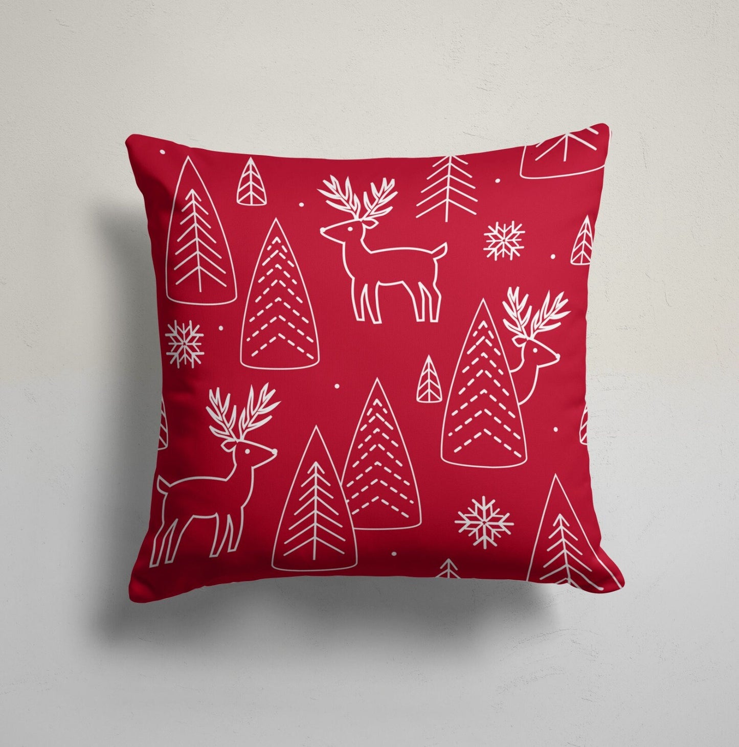 Christmas Winter Festive Home Decor Cushion Cover