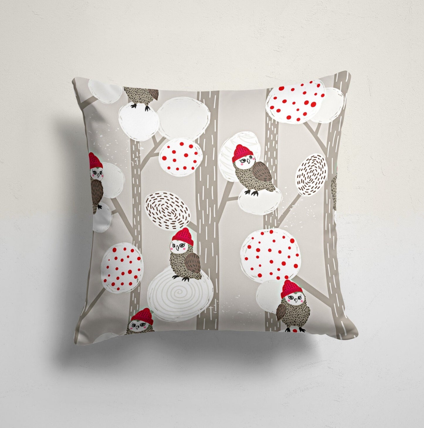 Christmas Winter Festive Home Decor Cushion Cover