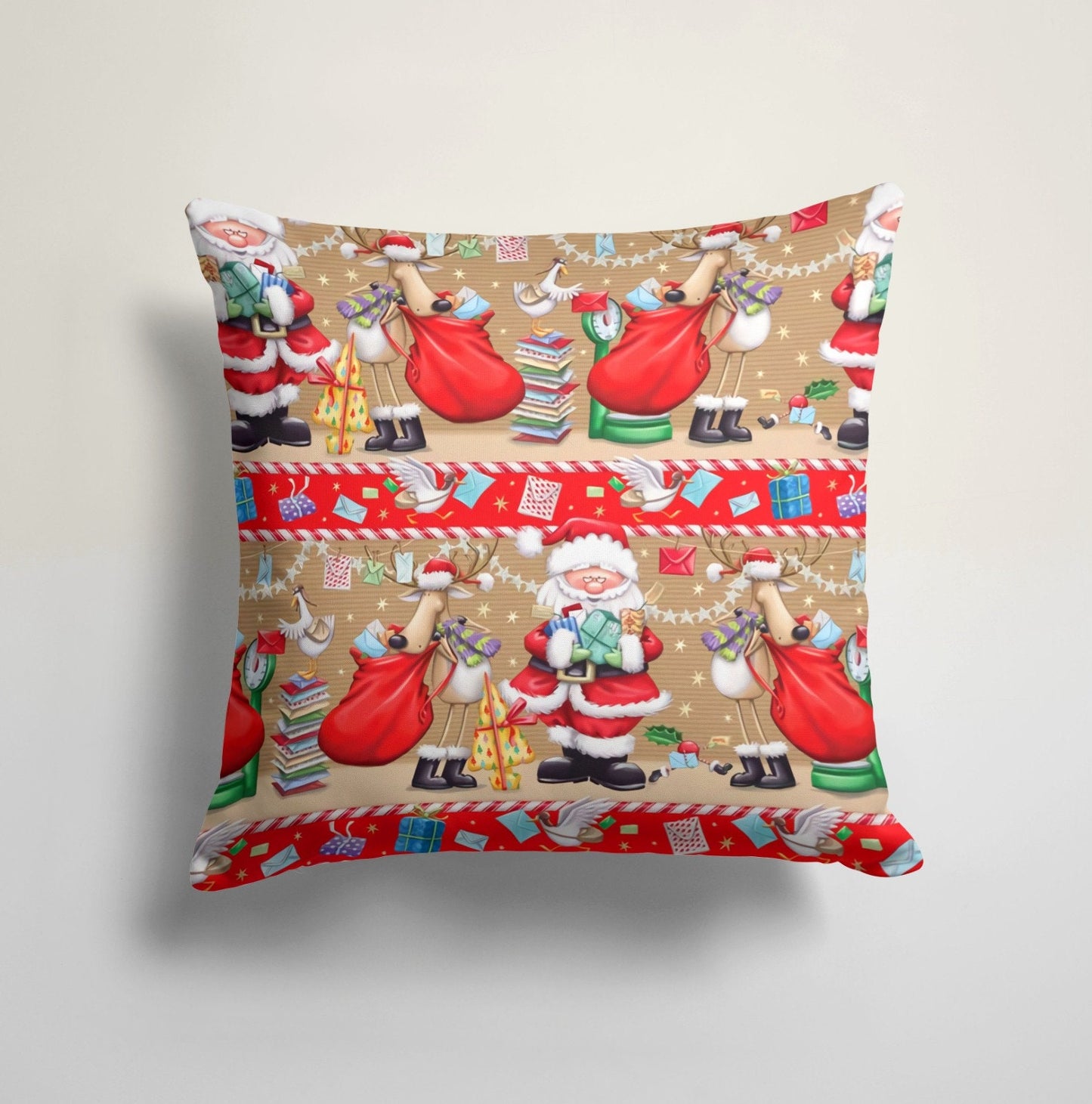 Festive Season Snowman Christmas Cushion Covers