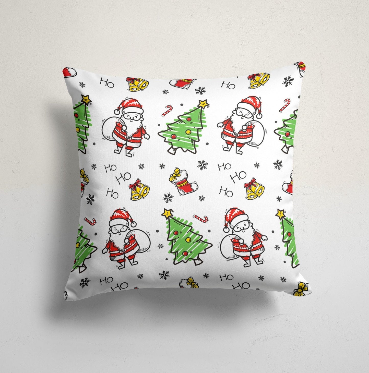 Noel Santa Claus Christmas Cushion Cover