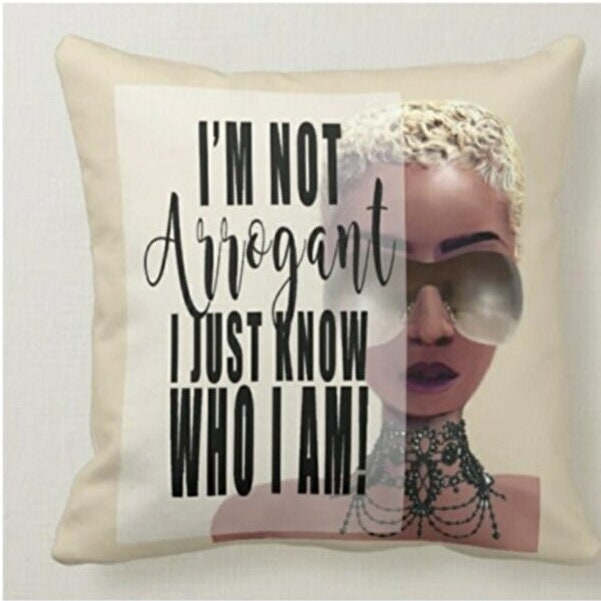 Black Girl Magic Cushion Cover, Confident and Bold Home Decor