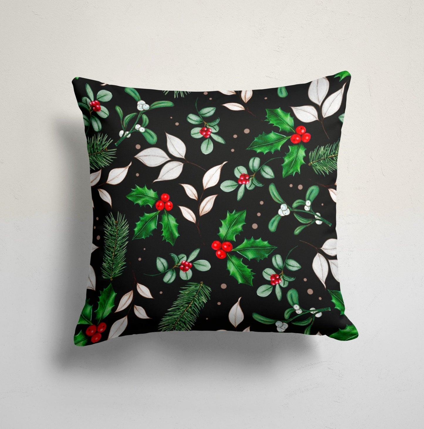 Santa Claus Christmas Joy Xmas Decorative Cushion Cover