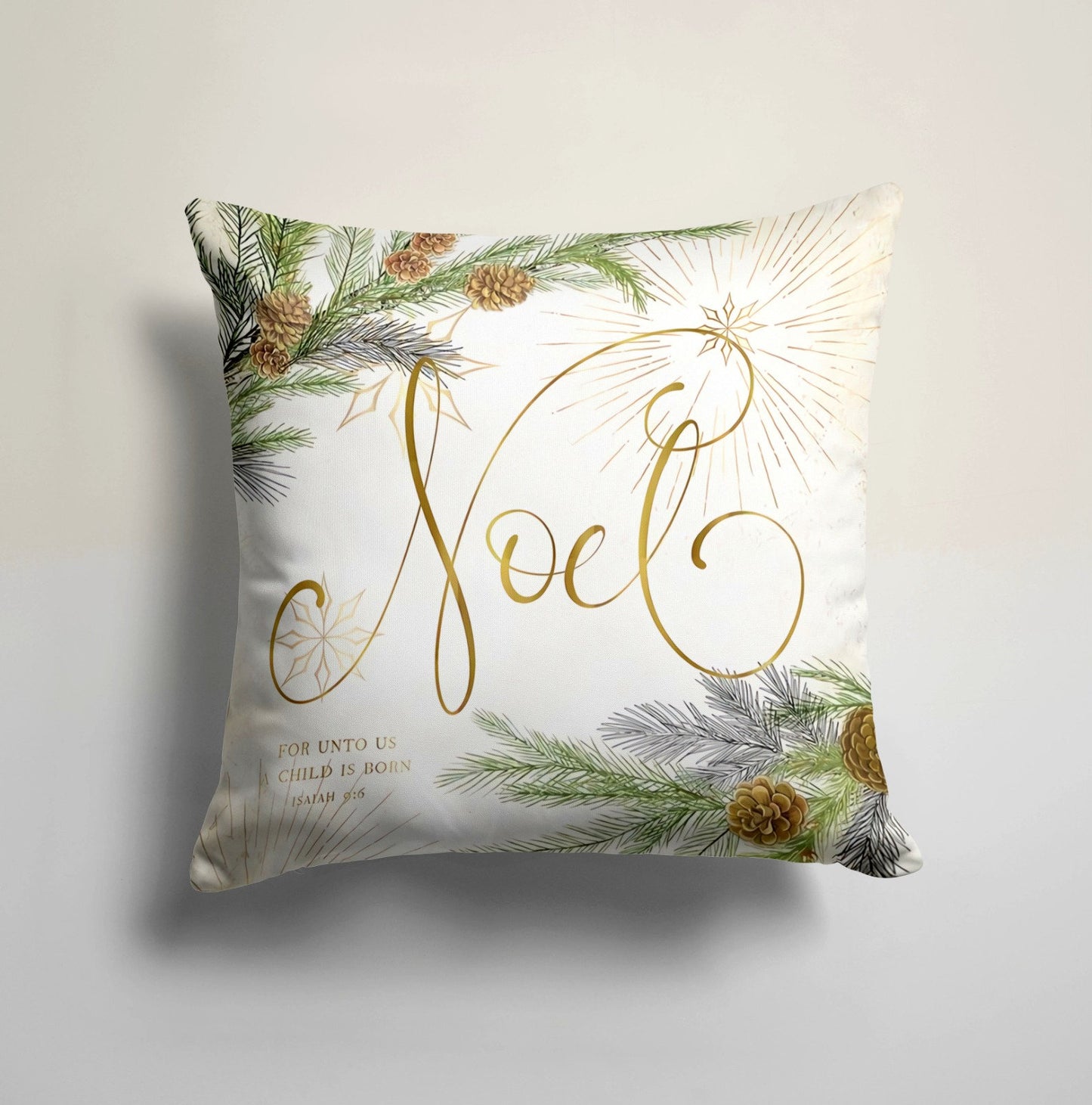 Red Green Christmas Tree Holiday Season Cushion Cover