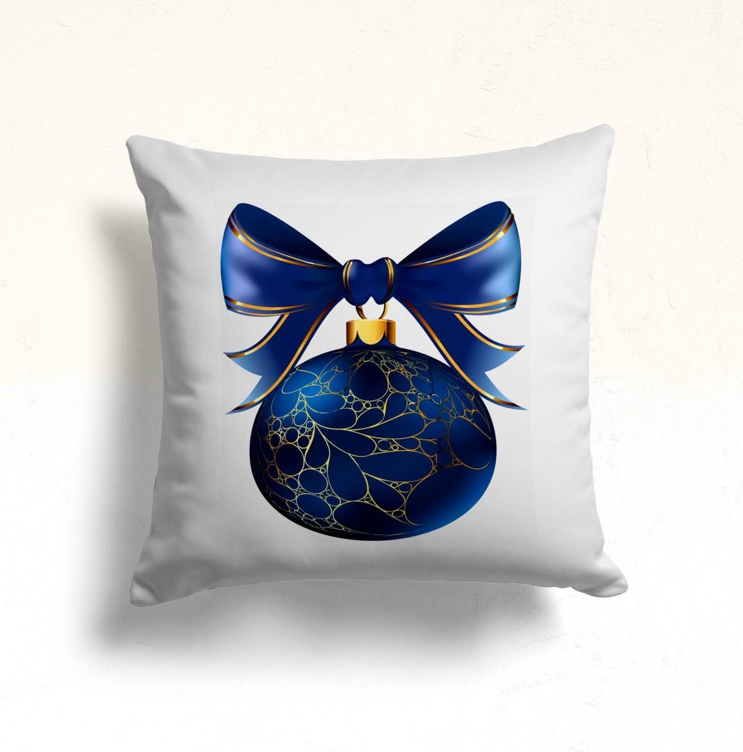 Santa Gift Bags Winter Theme Christmas Cushion Cover