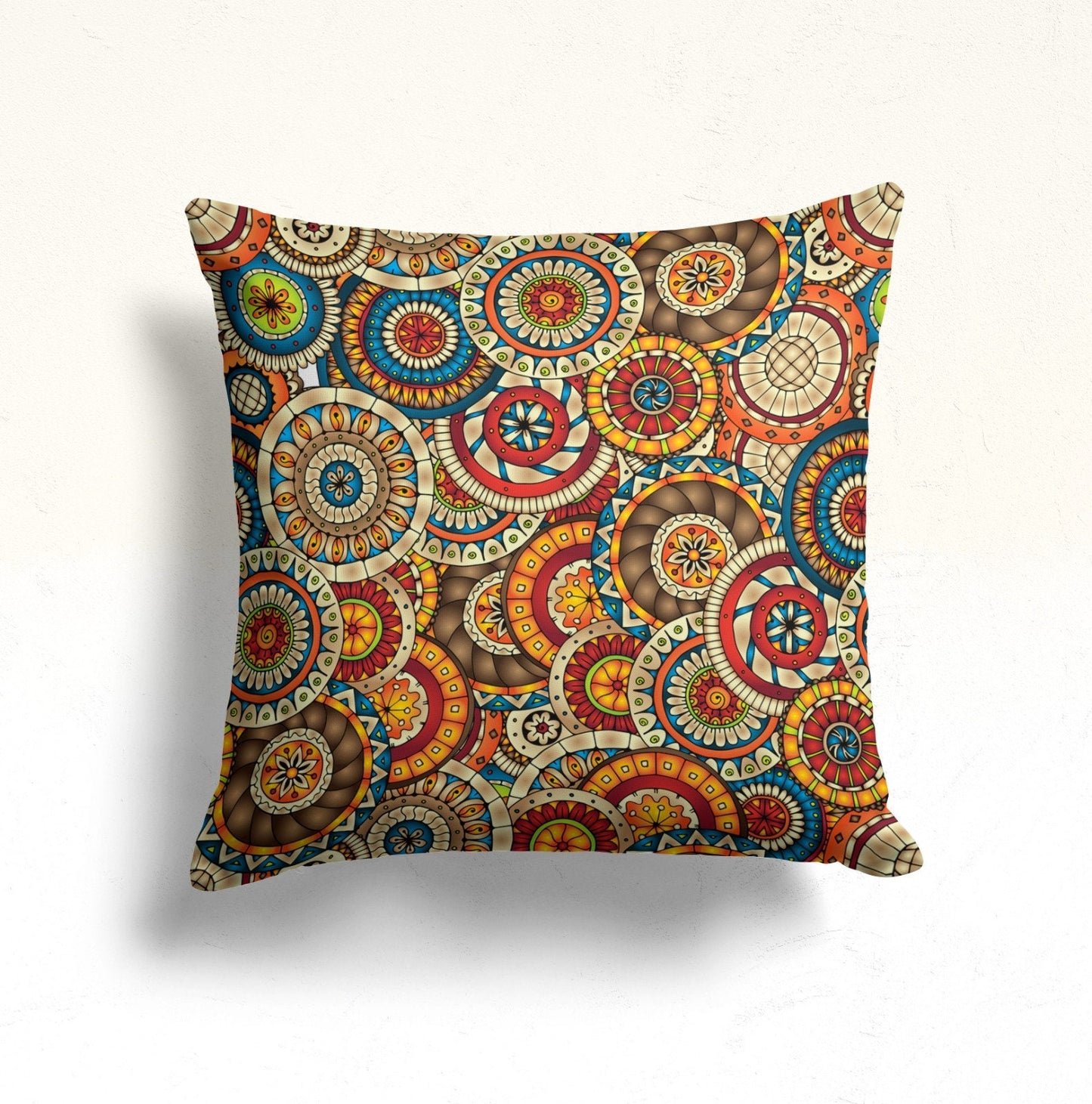 Colourful Abstract Tapestry Decorative Throw Cushion Cover