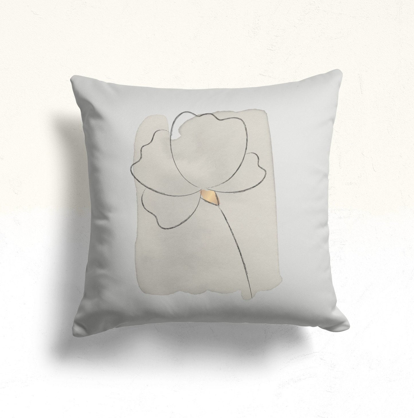 Abstract Paint Cushion Cover Mid Century Modern Cushion Case