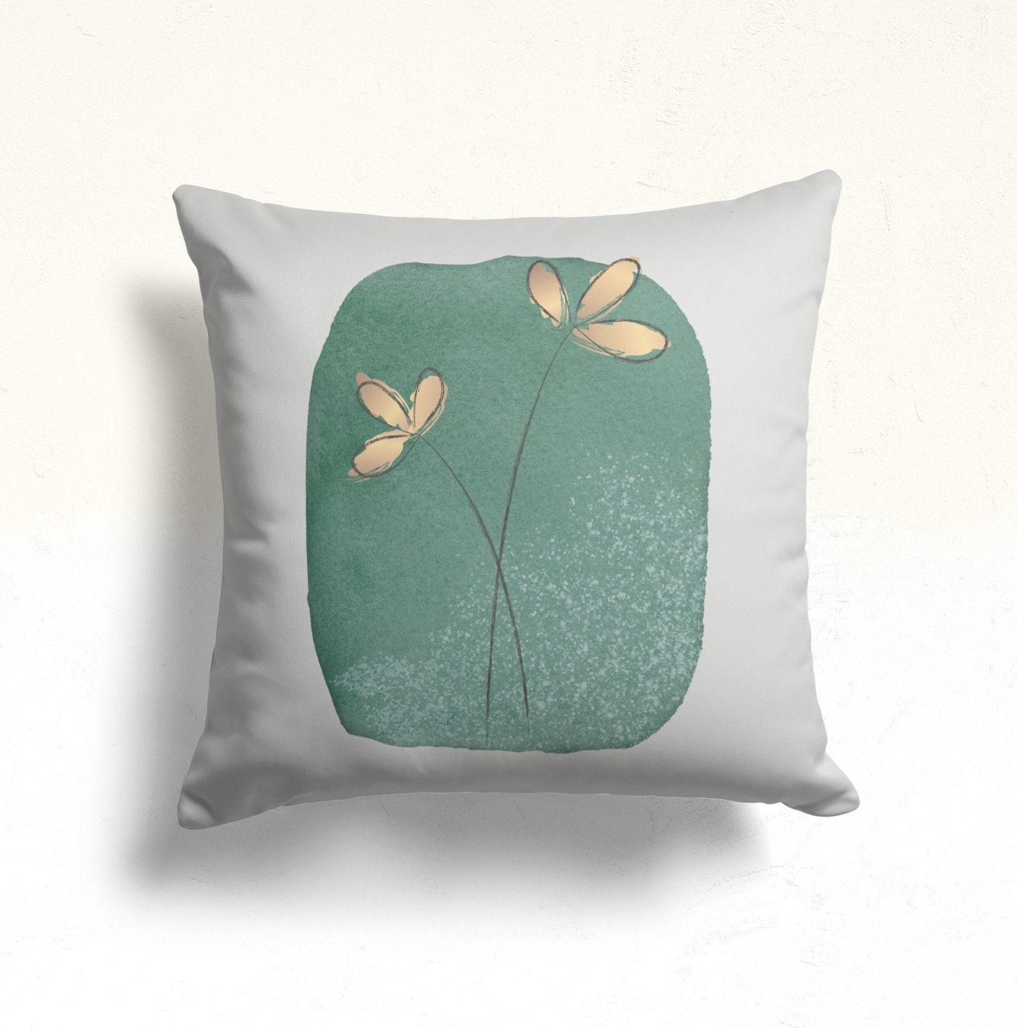Abstract Paint Cushion Cover Mid Century Modern Cushion Case